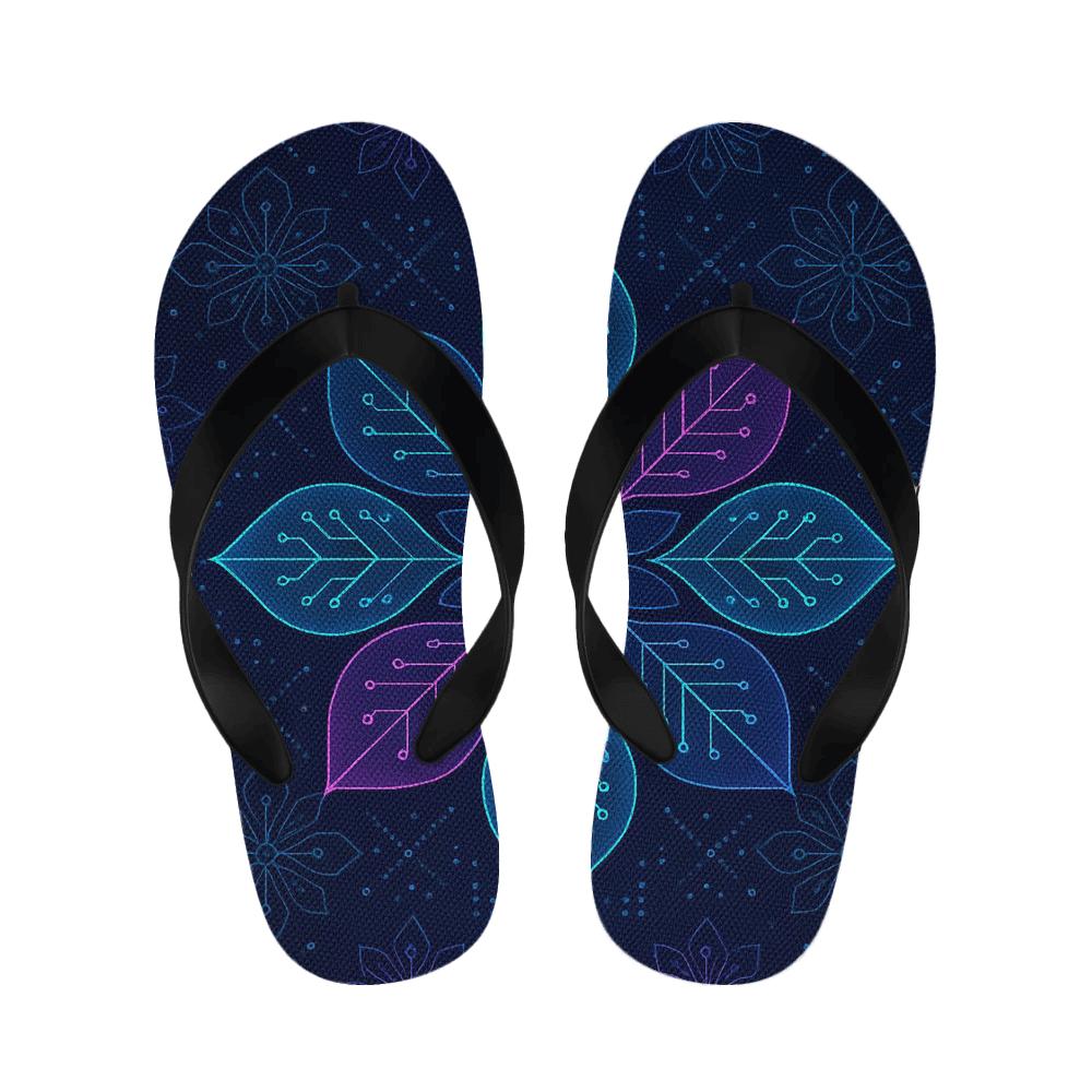 Orchid Circuit Bloom comfortable indoor slippers