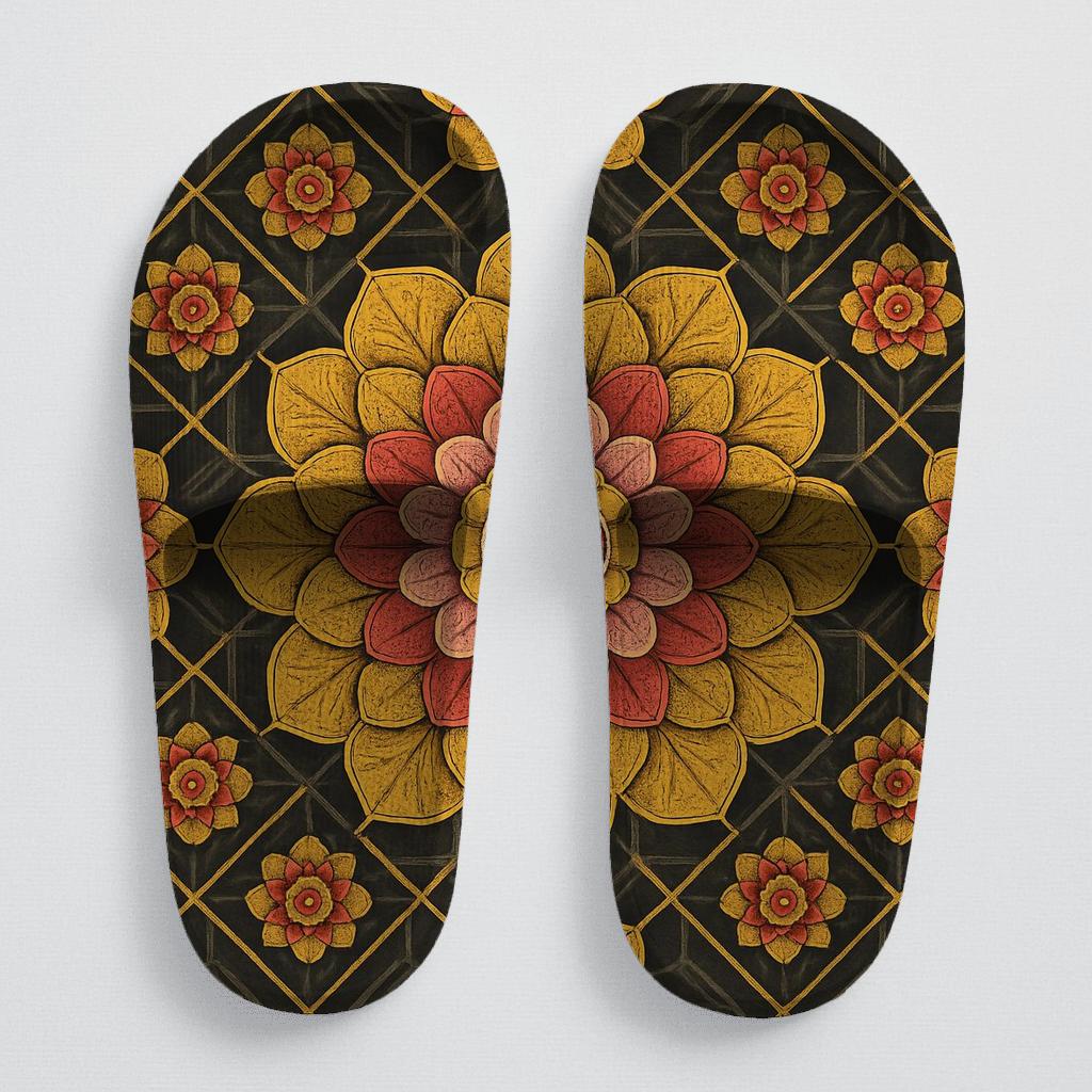 Lotus Circuit Rosette custom slides