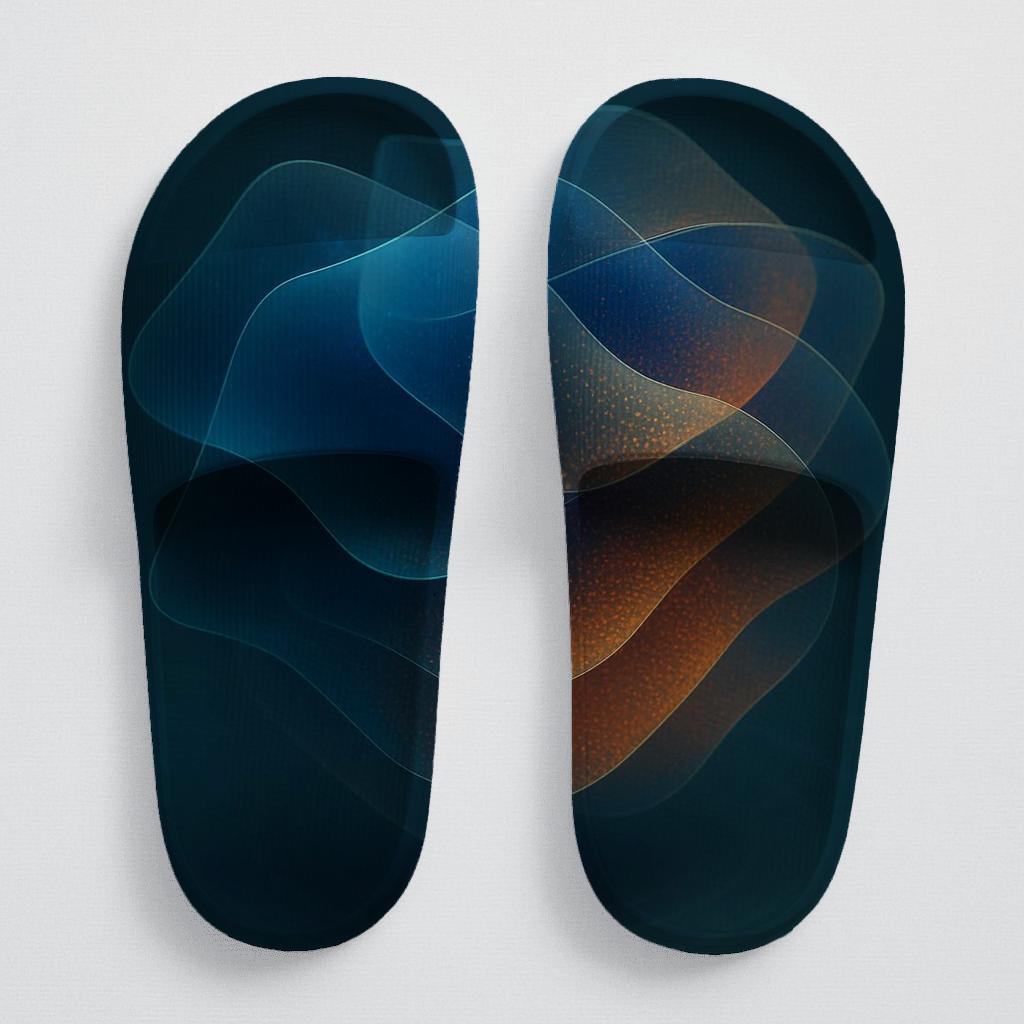 Cuttlefish Chromatic Cipher sporty rubber slides