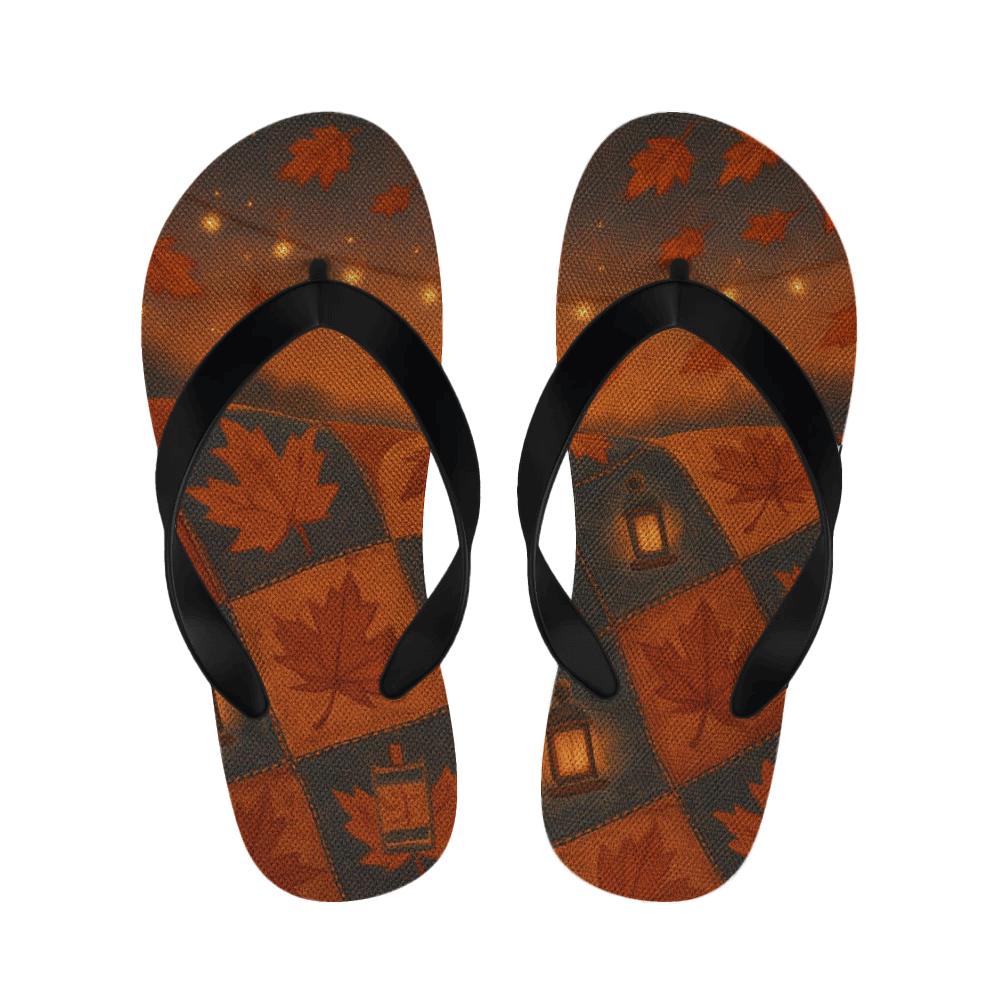 Autumn Lantern Nightfall Quilt comfortable indoor slippers