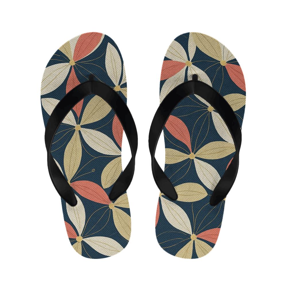 Orchid Loop Tessellation unique printed slippers