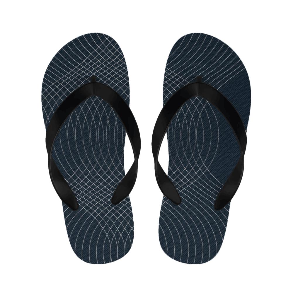 Moire Orbit Weave comfortable indoor slippers