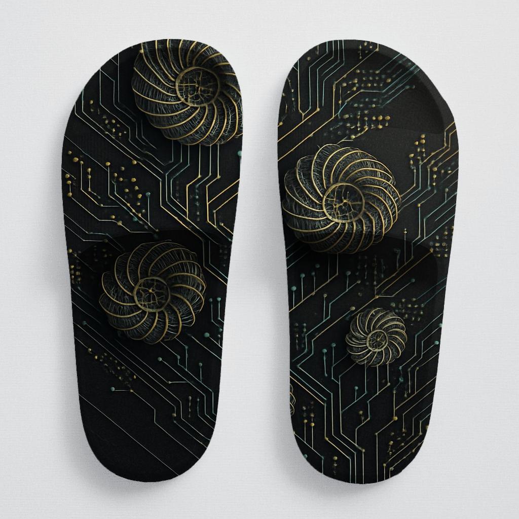 Fractal Corolla Circuitry custom slides