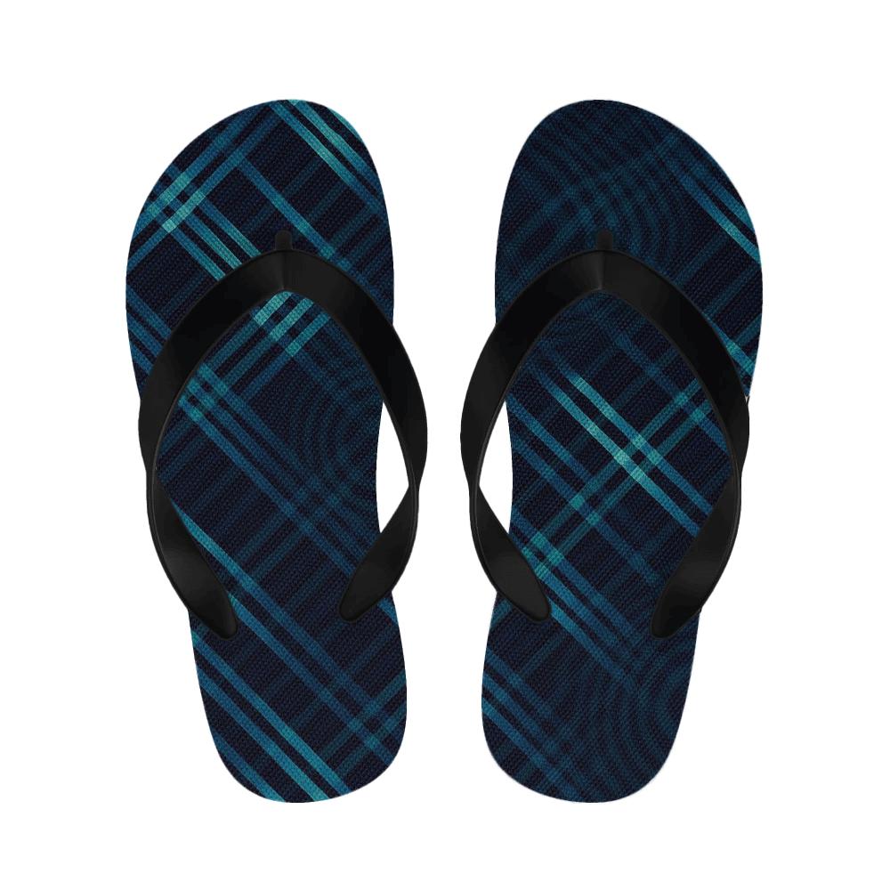 Moire Orbit Weave warm fleece slippers