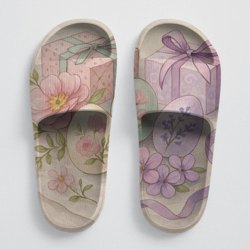 Spring Eggshell Bloom Tableau custom slides