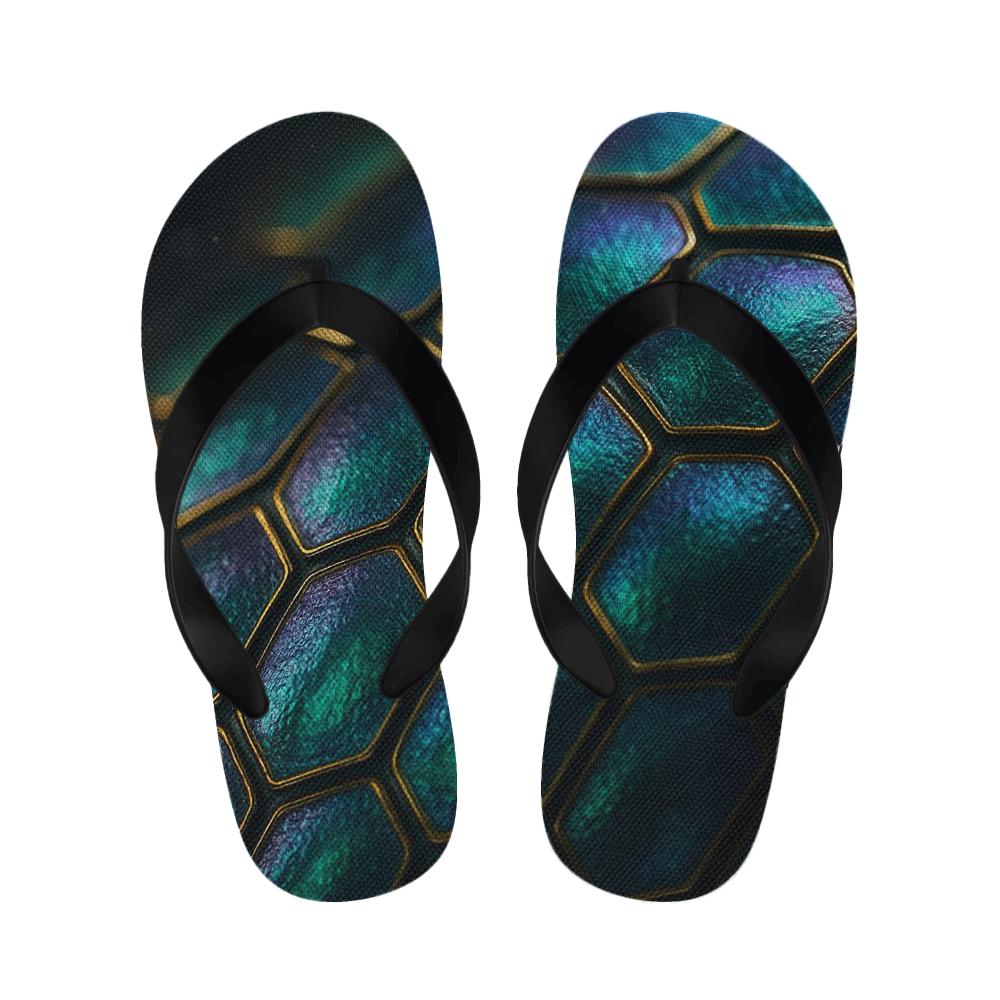 Prismatic Beetle Carapace Drift soft sole slippers