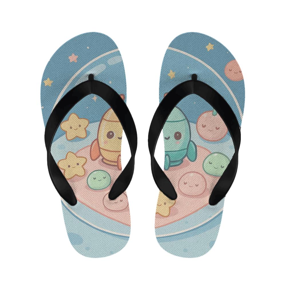 Tiny Rocket Lunchbox Friends trendy casual slippers