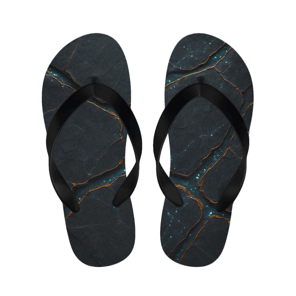 Basalt Vein Pulse Diagram personalized cozy slippers