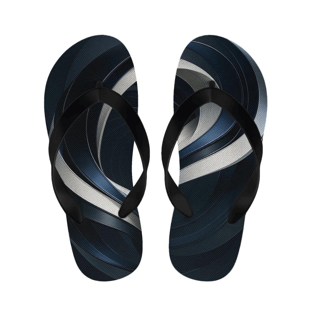 Orca Pulse Weave personalized cozy slippers