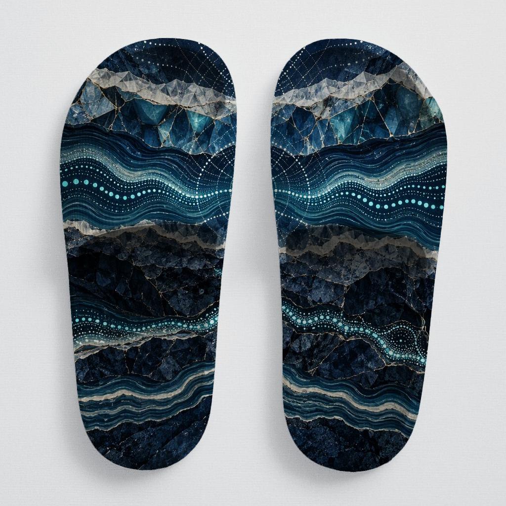 Ion Strata Pulse Lattice sporty rubber slides [AI-3d318d2e-2c529816ef01]