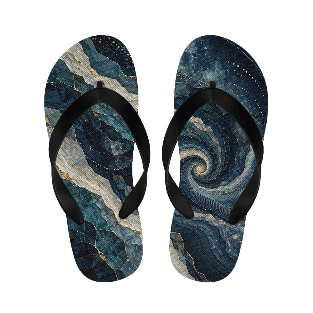 Celestial Shale Vortex Panel trendy casual slippers [AI-99061363-7dac3c3fbb4f]