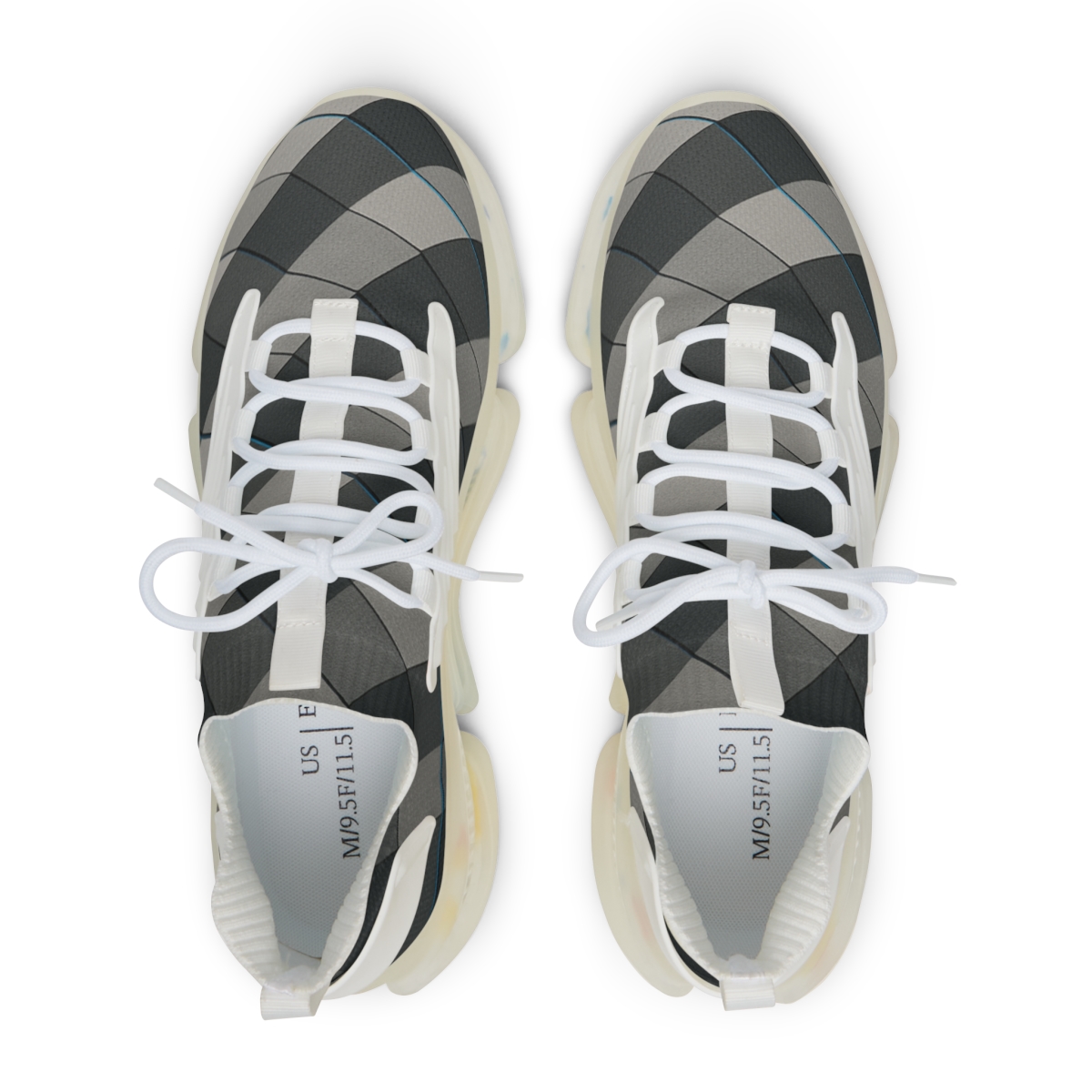 Quadrant Shear Grid stylish casual sneakers
