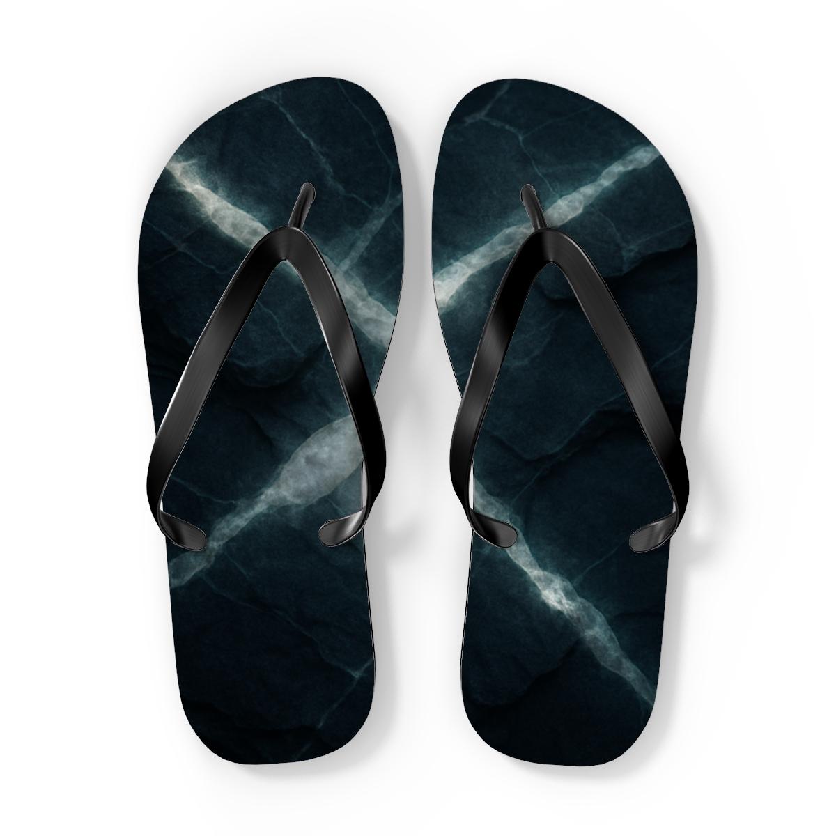 Quartz Vein Radiant Grid comfortable casual flip flops