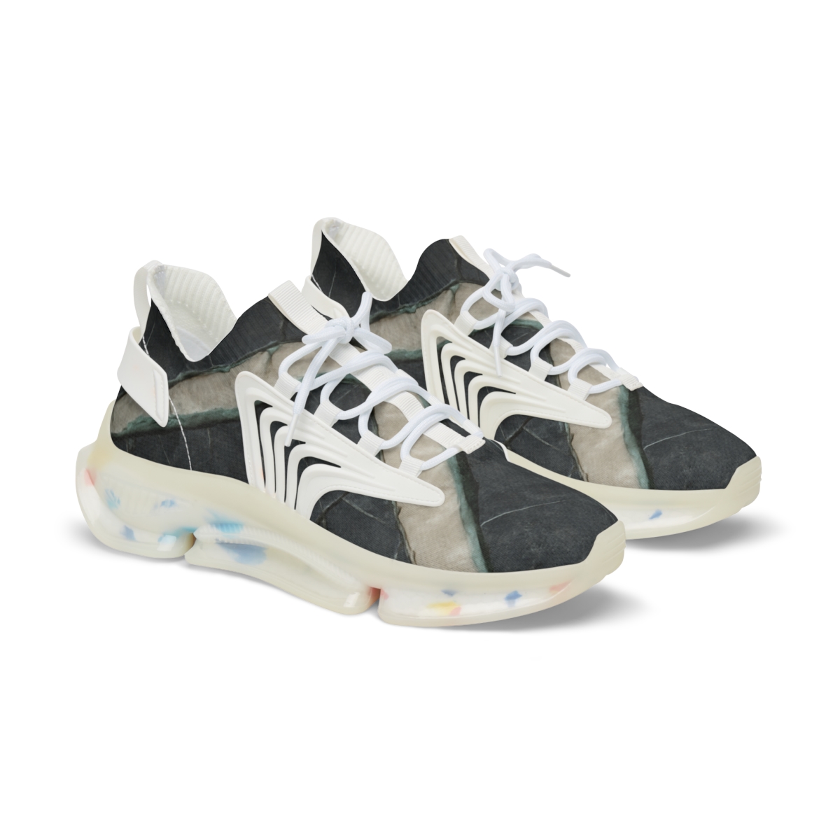 Quartz Vein Tessella designer branded sneakers