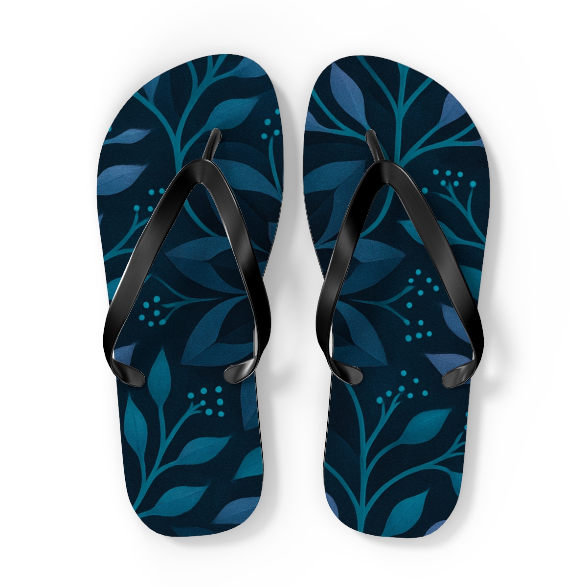 Quasar Petal Lattice Drift colorful rubber flip flops