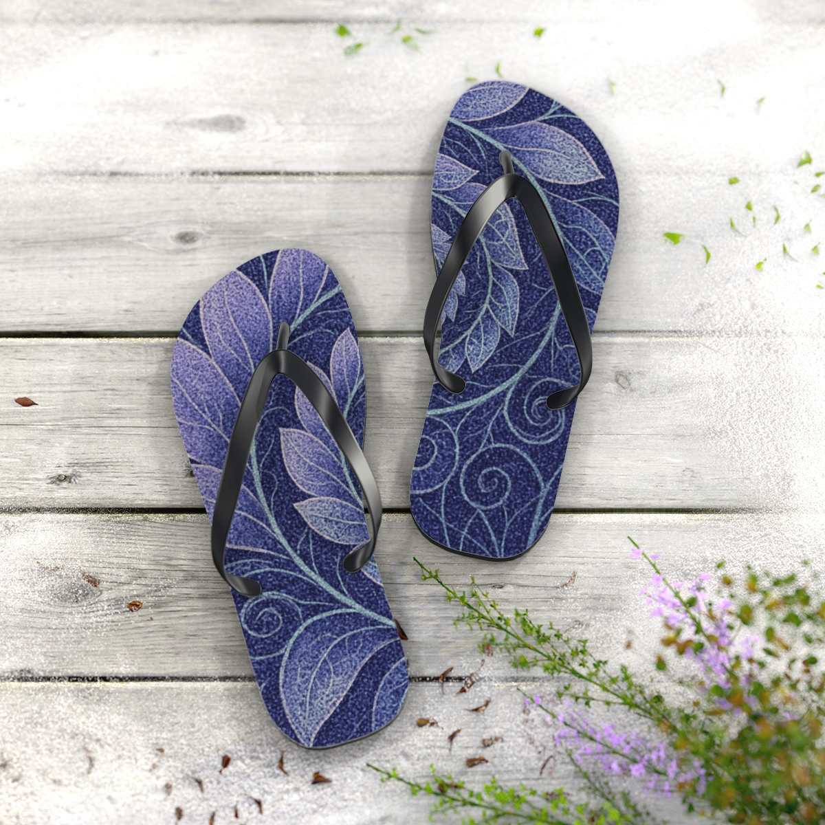 Ranunculus Helix Dotwork comfortable casual flip flops