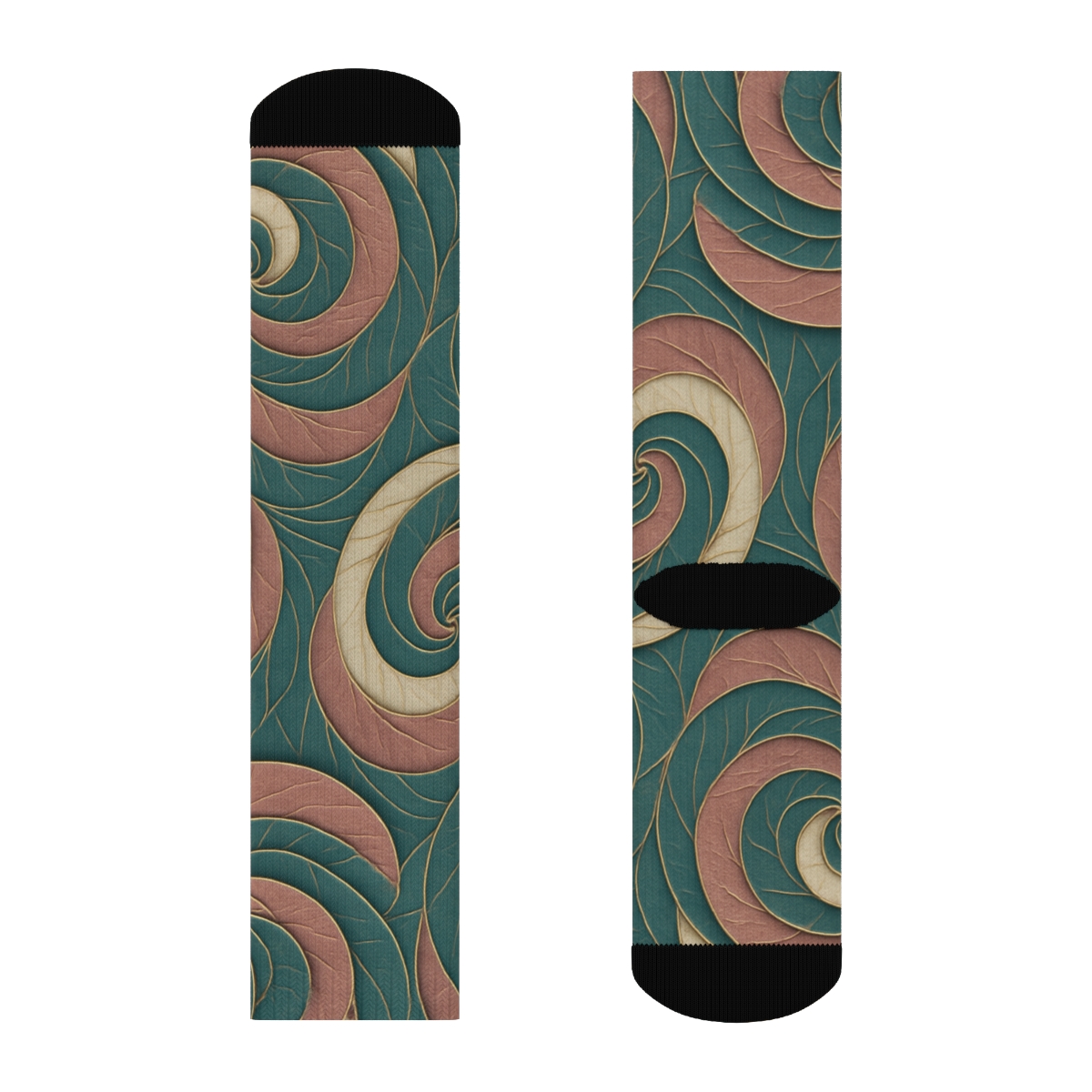 Ranunculus Loop Tessellation trendy colorful socks