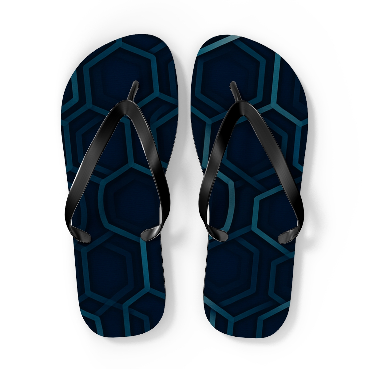 Rotating Hex Weave Orbit comfortable casual flip flops