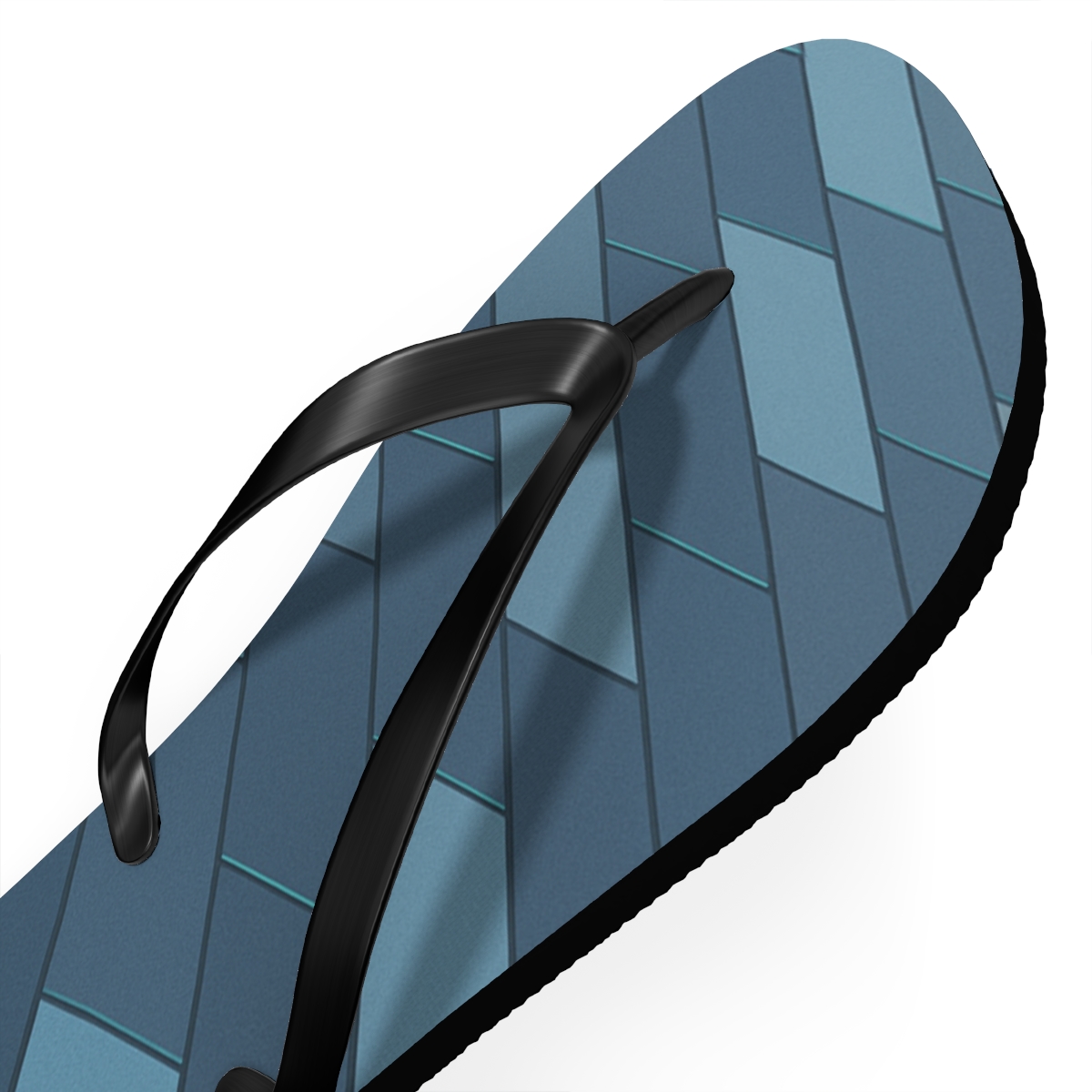 Sheared Hex Weave Gradient soft sole flip flops