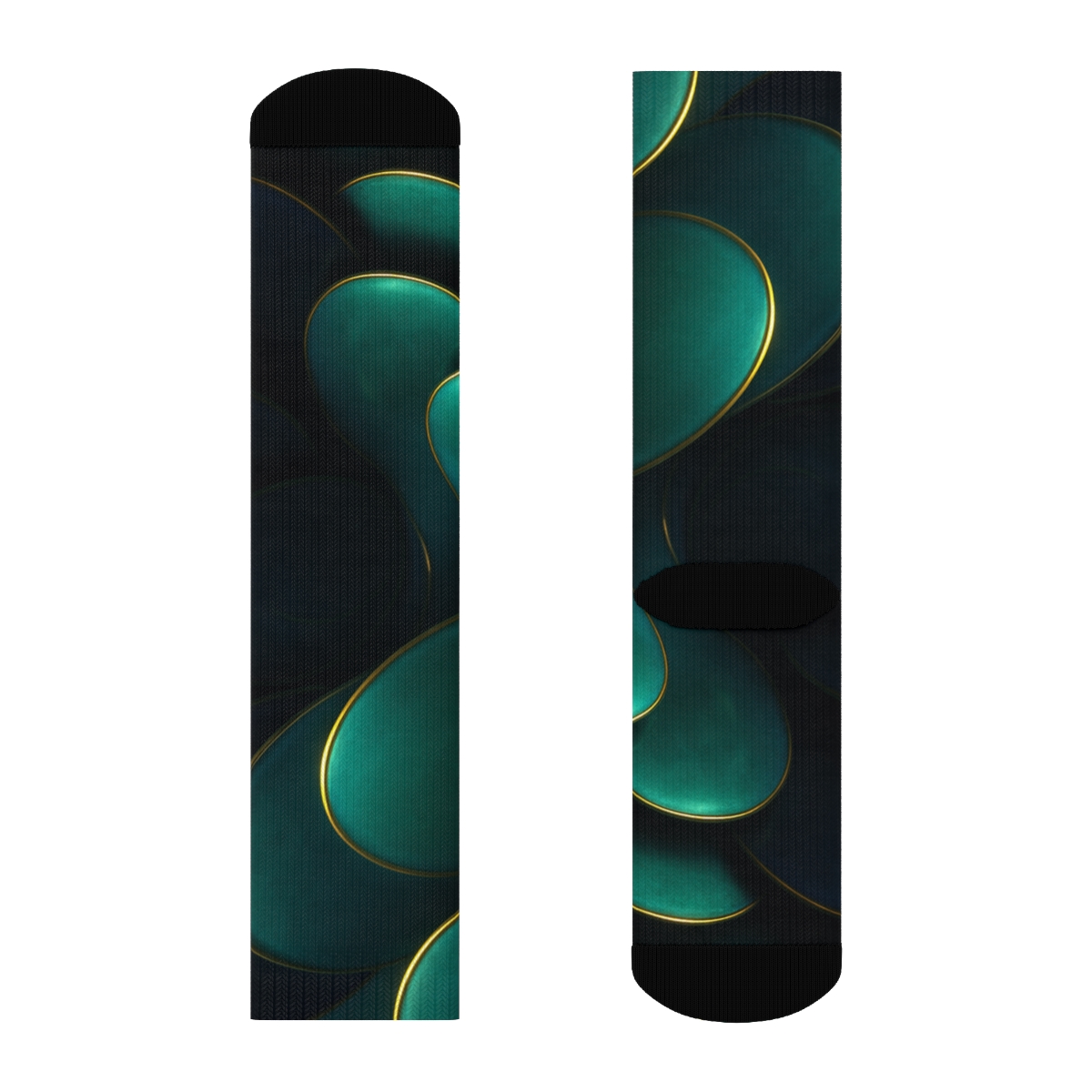 Shimmer Veil Of The Iridescent Beetle trendy colorful socks