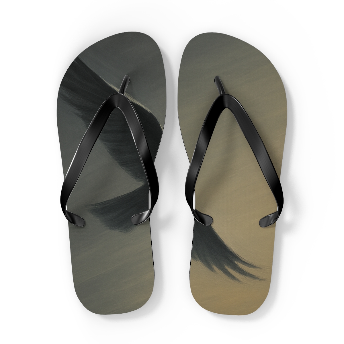 Silent Hawk Ascent custom flip flops