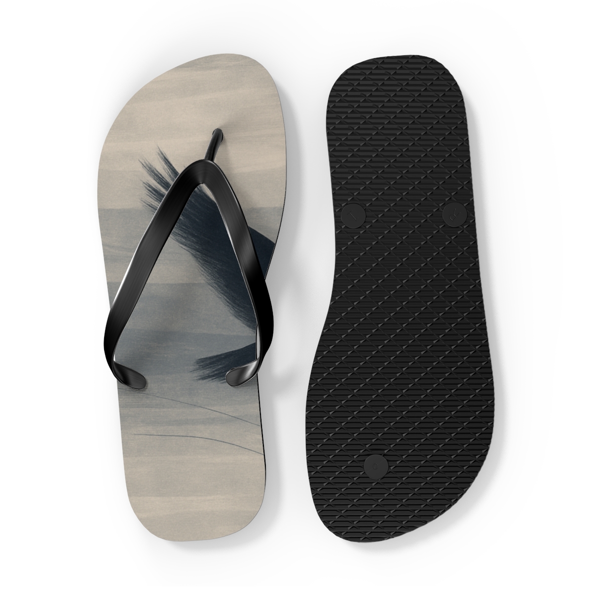 Silent Owl Drift comfortable casual flip flops