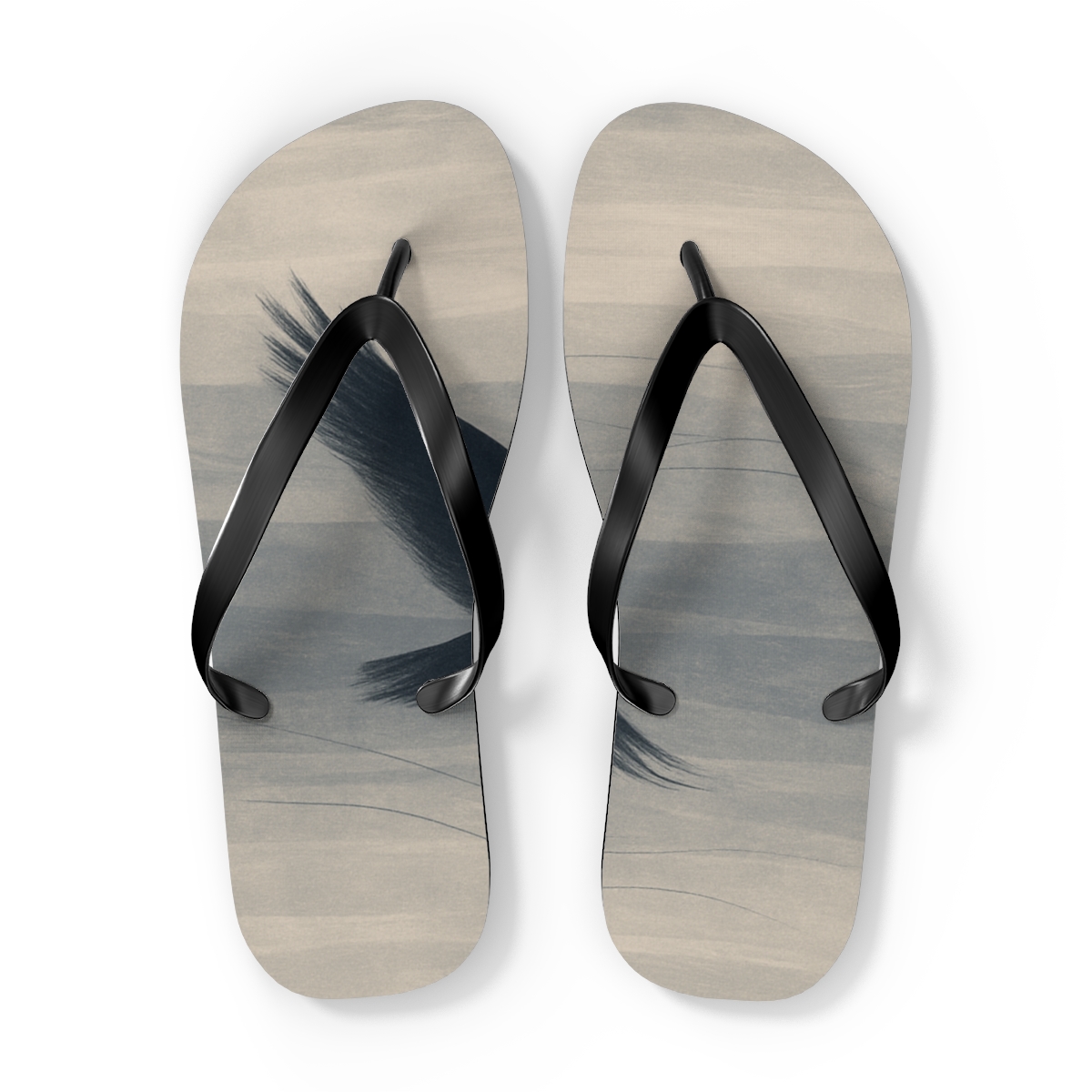 Silent Owl Drift comfortable casual flip flops