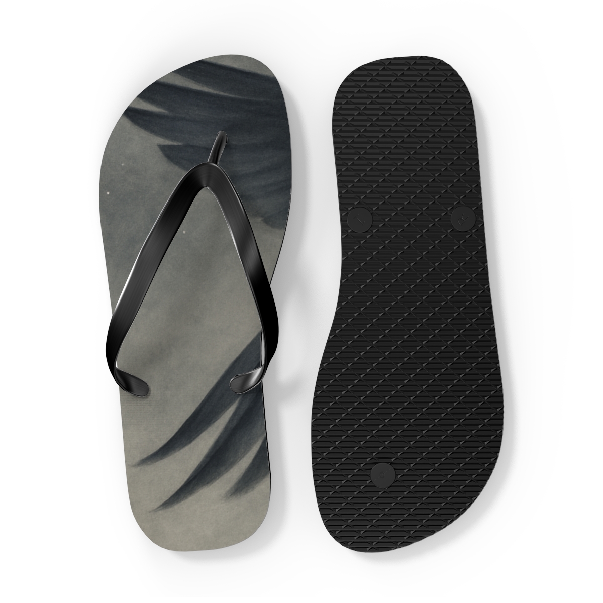 Silent Wing Embrace stylish summer flip flops