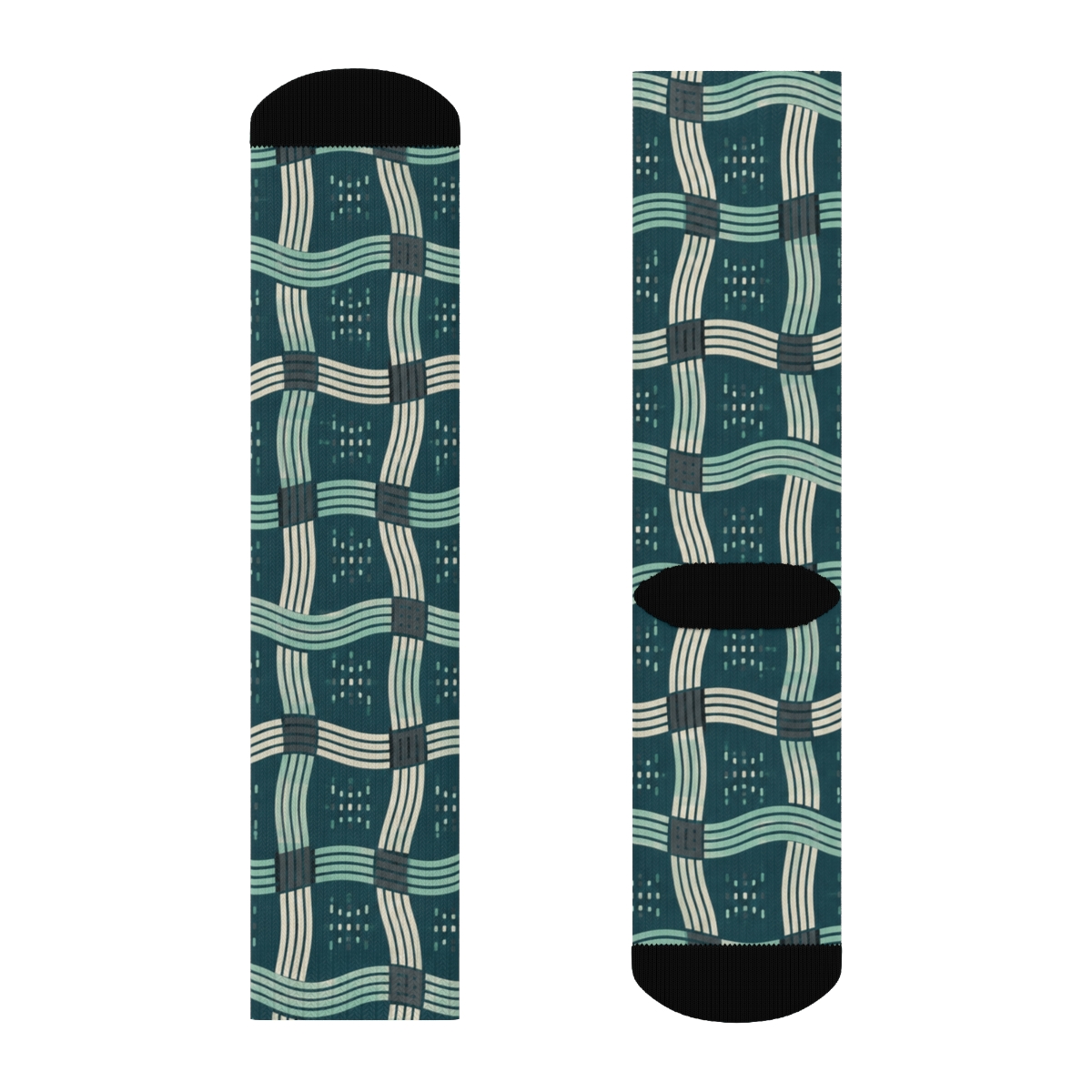 Sinewave Basket Grid warm winter socks [AI-8cd4866f-a7ed1cffd1a0]