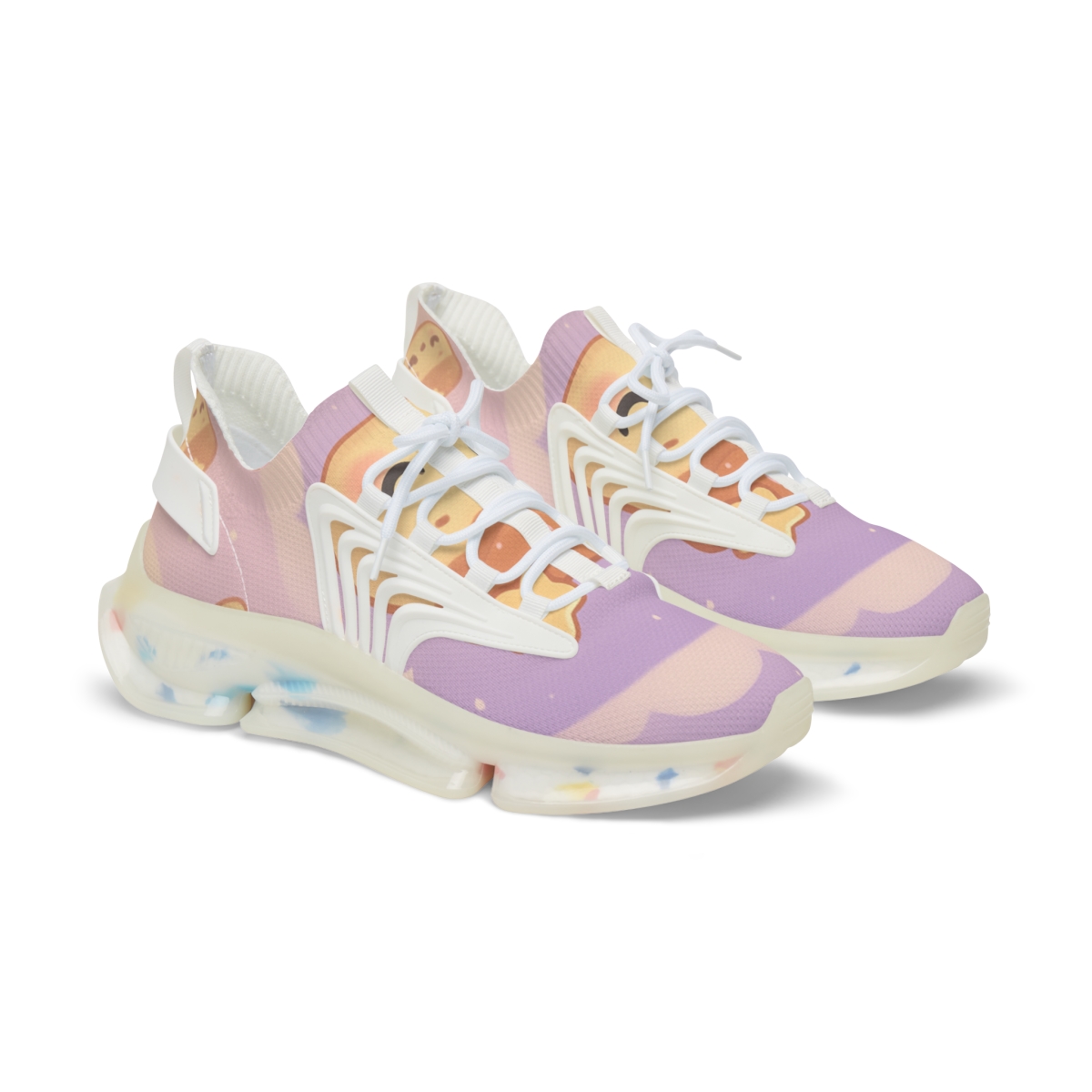 Sleepy Moon Pudding Patrol stylish casual sneakers