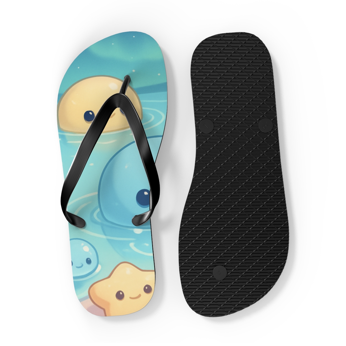 Sleepy Planet Puddle Pals comfortable casual flip flops