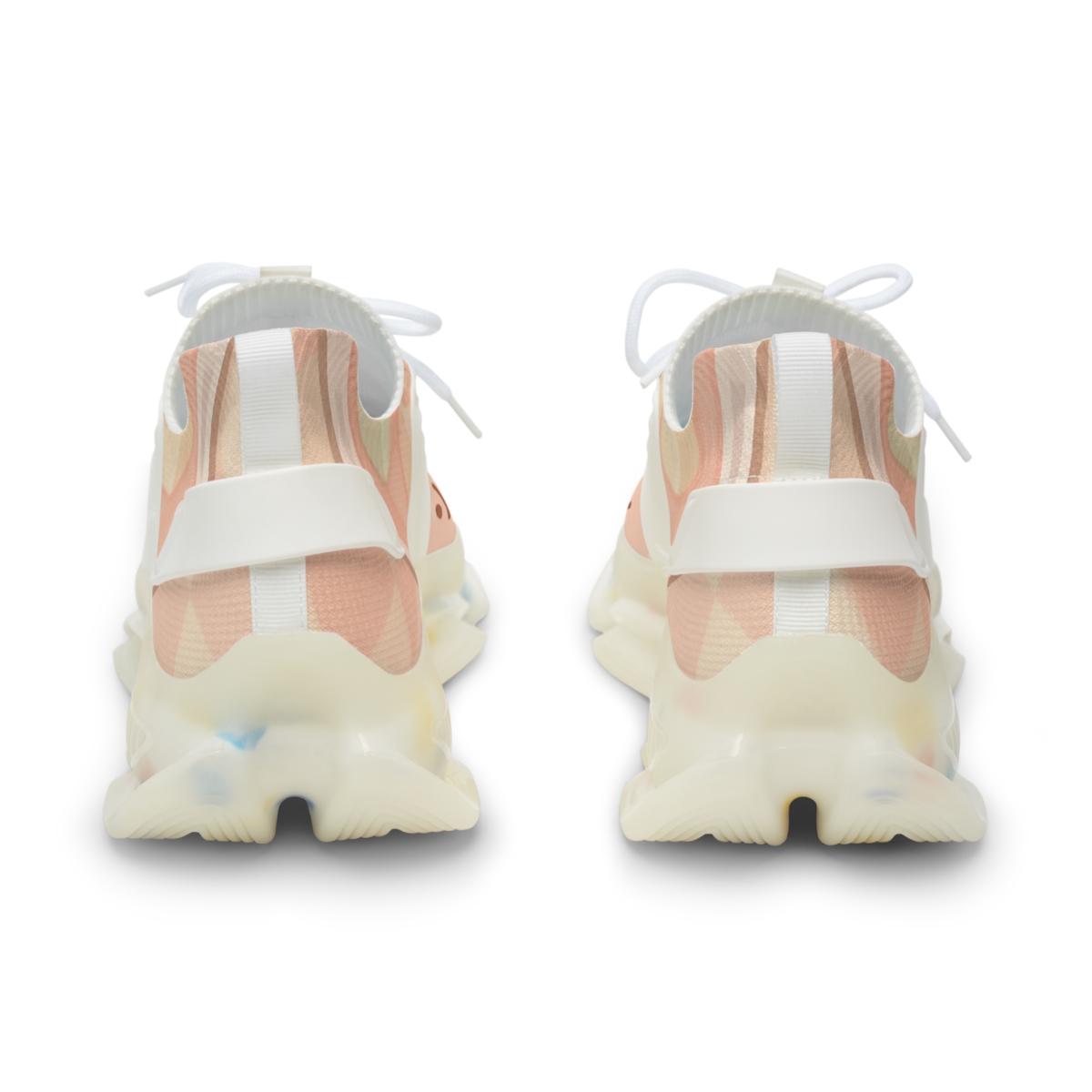 Sleepy Strawberry Milk Bears unique printed sneakers