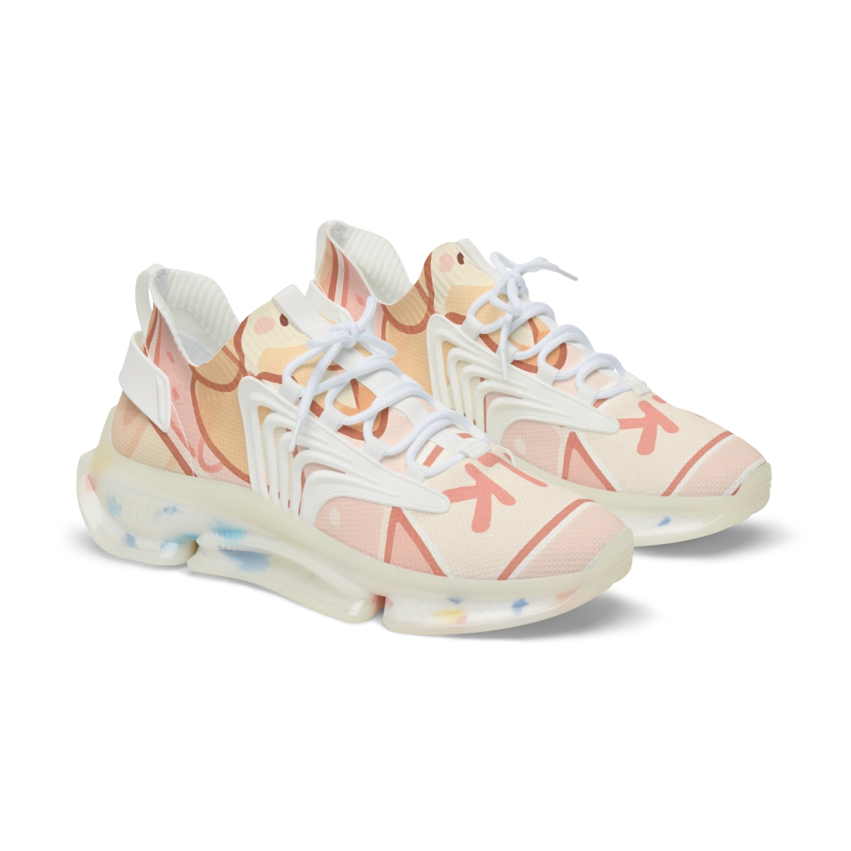 Sleepy Strawberry Milk Fox comfortable running sneakers
