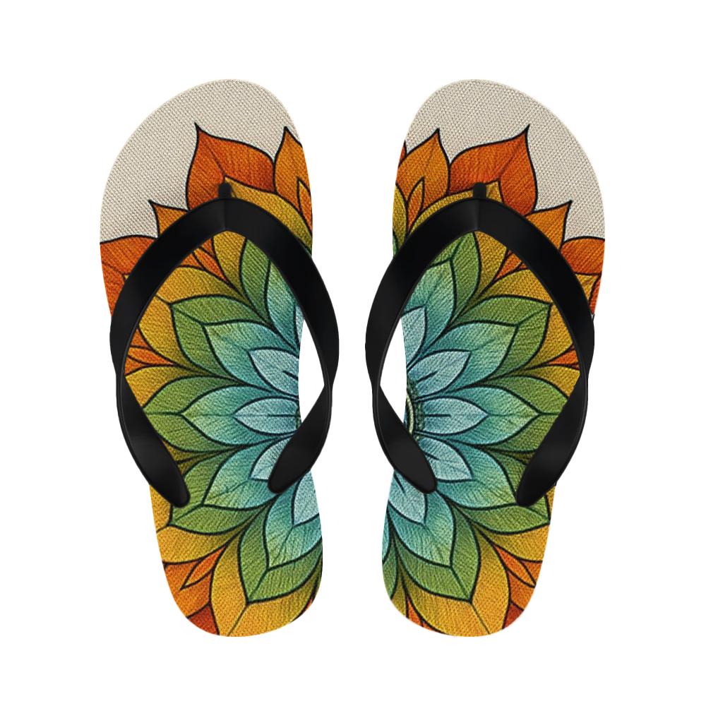 Radiant Petal Web Slippers