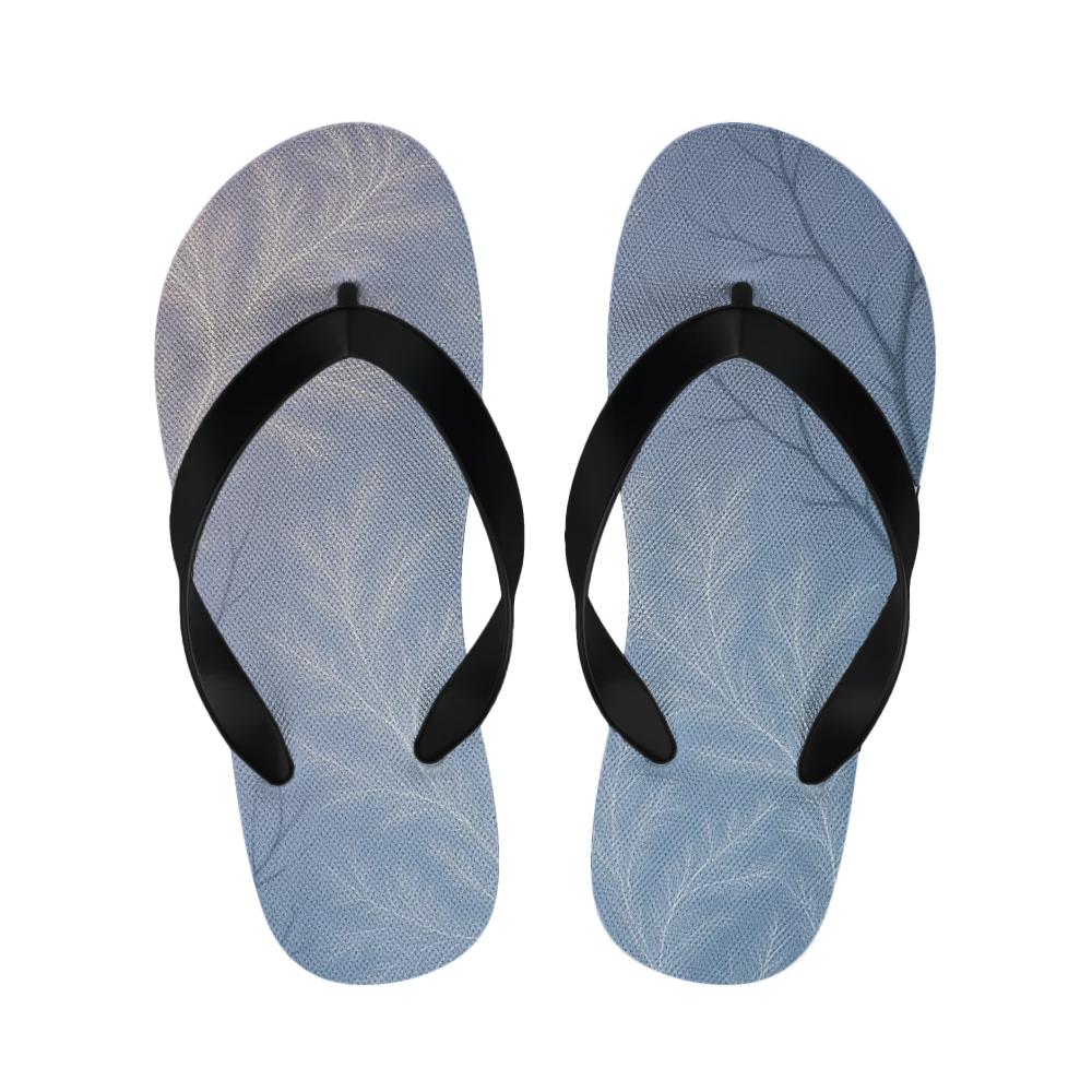 Winter Twilight Frost Slippers