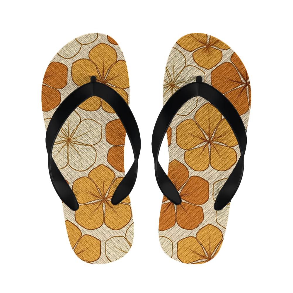 Hexagonal Blossom Web Slippers