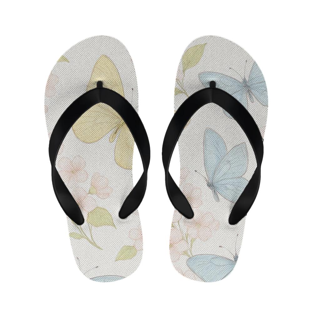 Spring Butterfly Garden Slippers