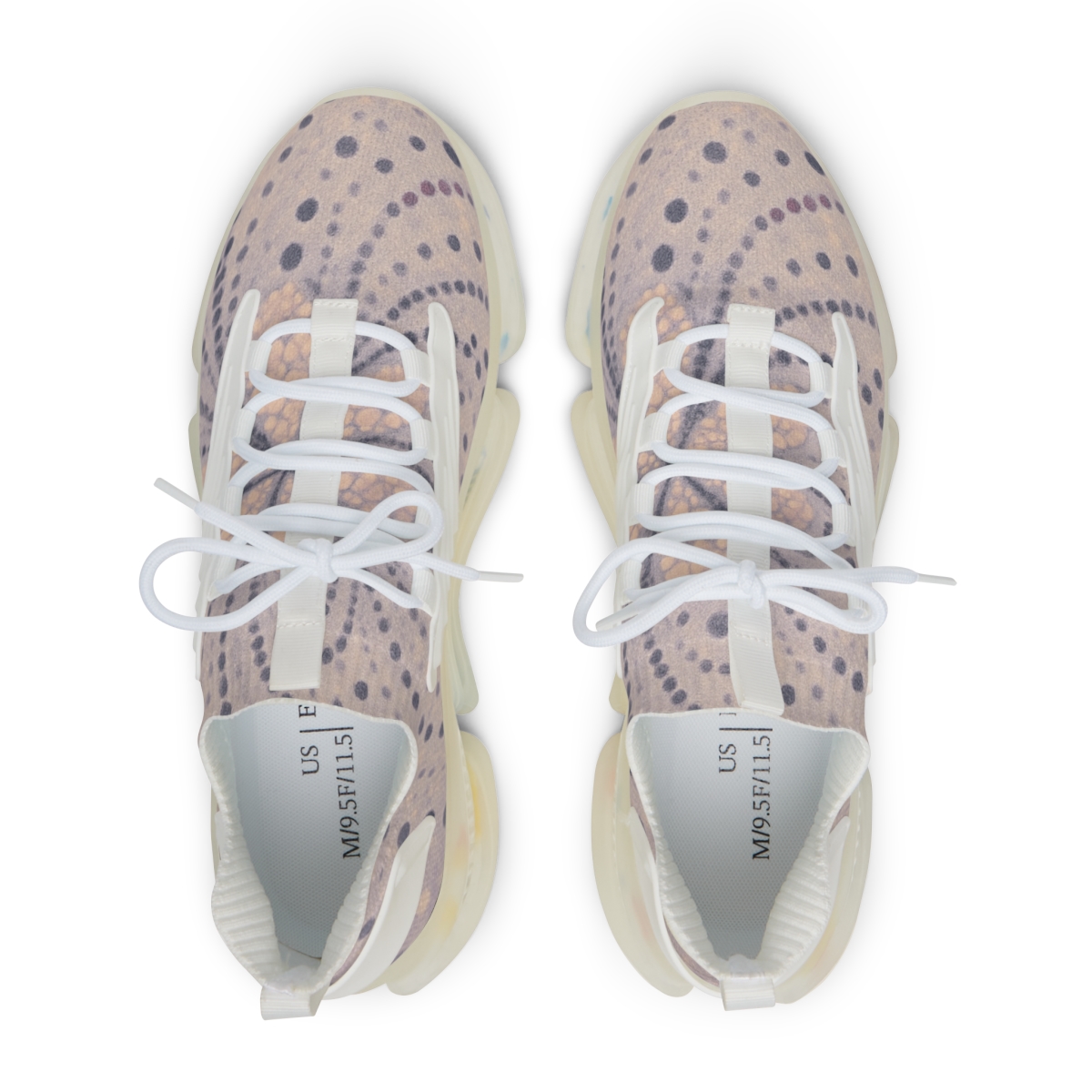 Spiral Dot Concord comfortable running sneakers