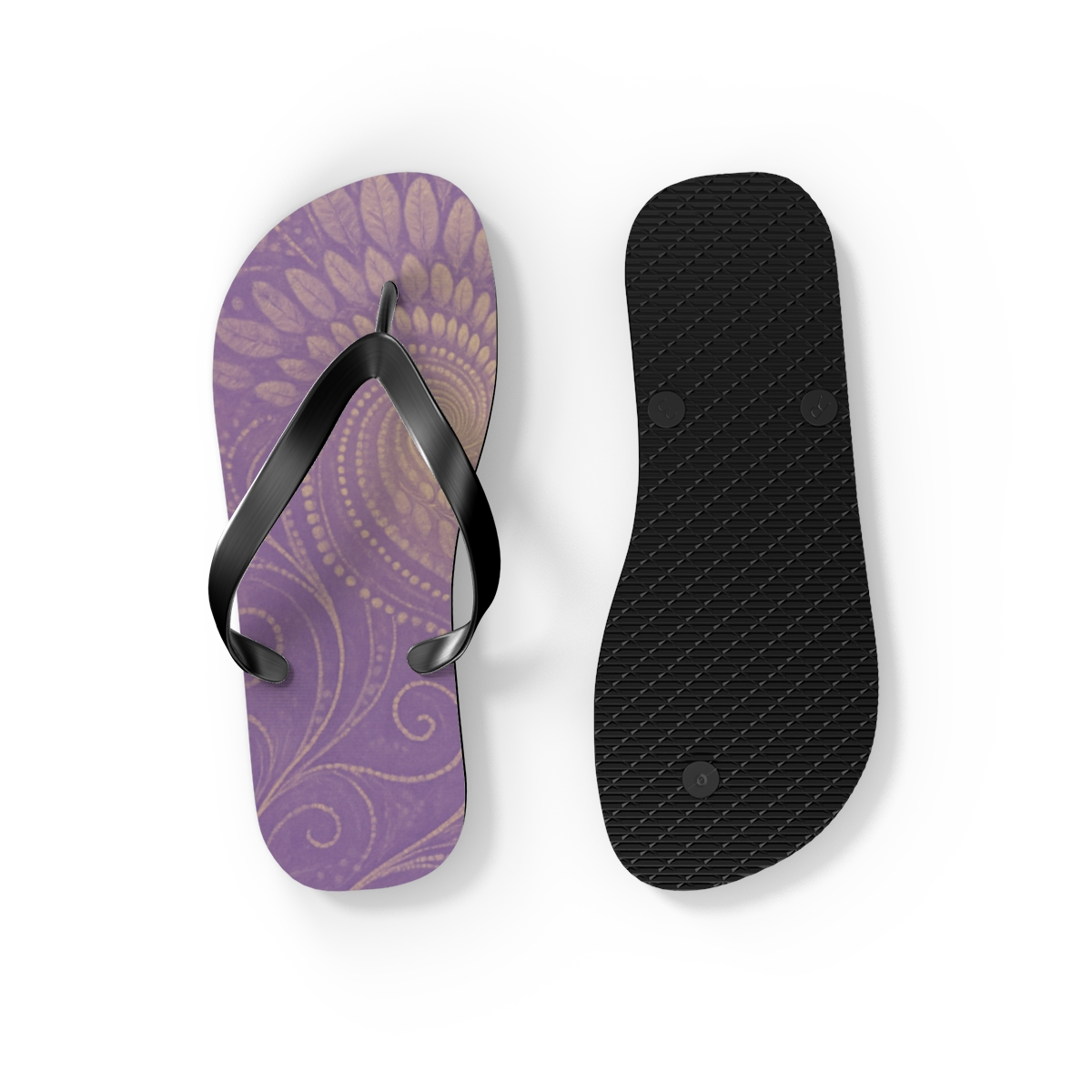 Lavender Ripple Harmony Flip Flops