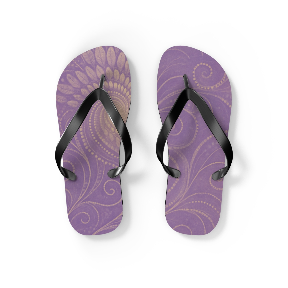 Lavender Ripple Harmony Flip Flops