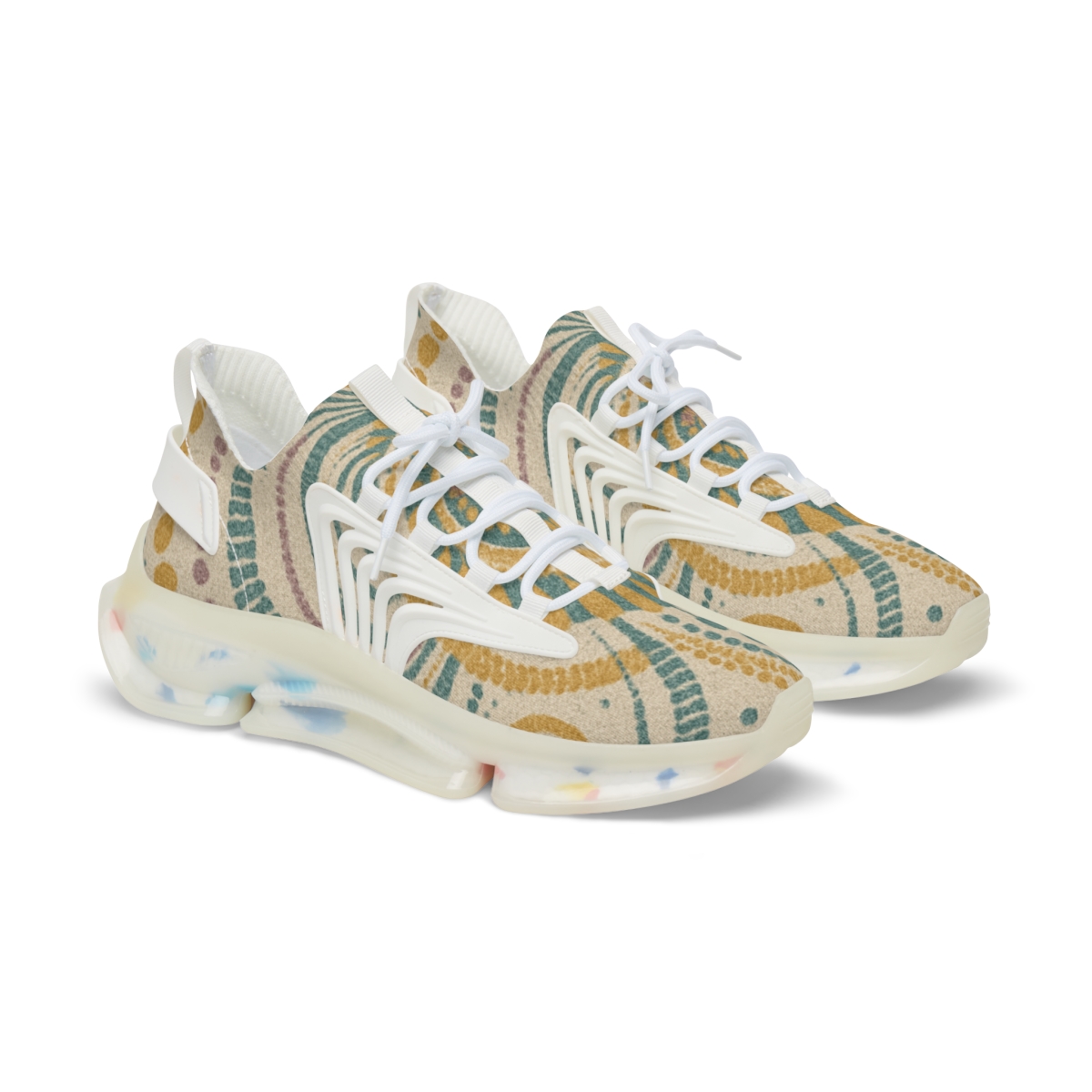 Spiral Dot Resonance stylish casual sneakers