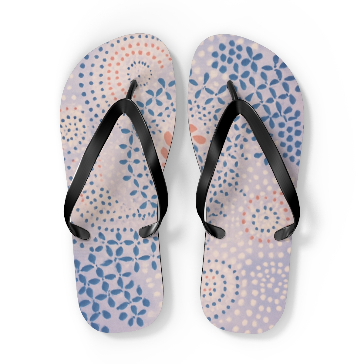 Spiral Petal Lattice comfortable casual flip flops