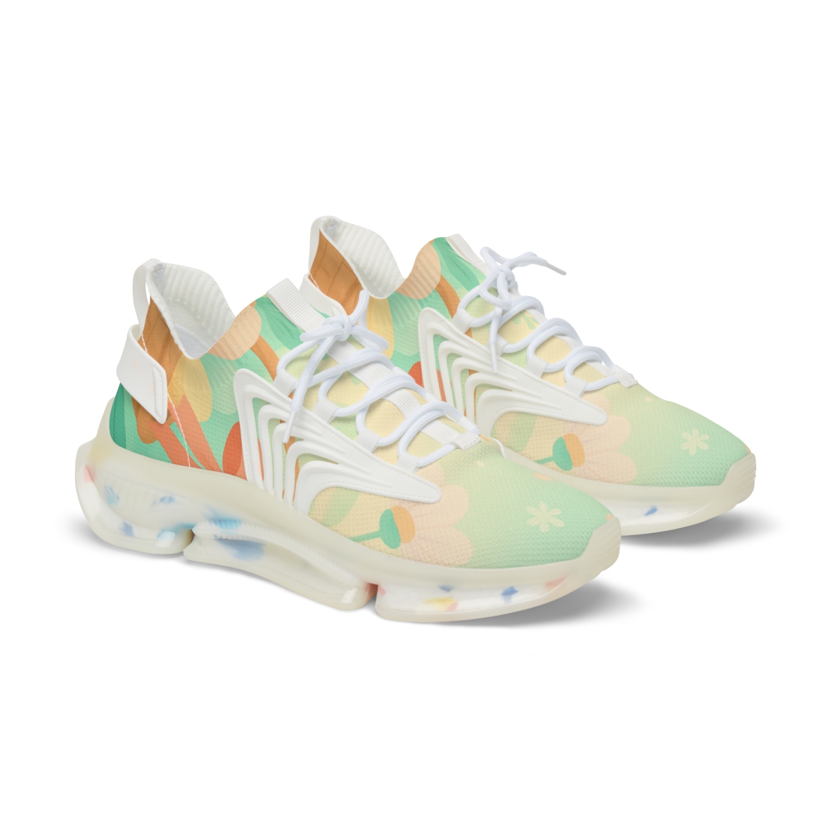 Spring Egg Hunt Aurora Garden personalized athletic sneakers