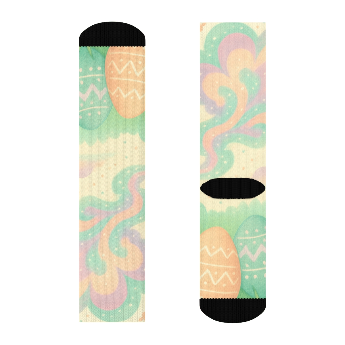 Spring Festival Egg Nebula Garden custom socks
