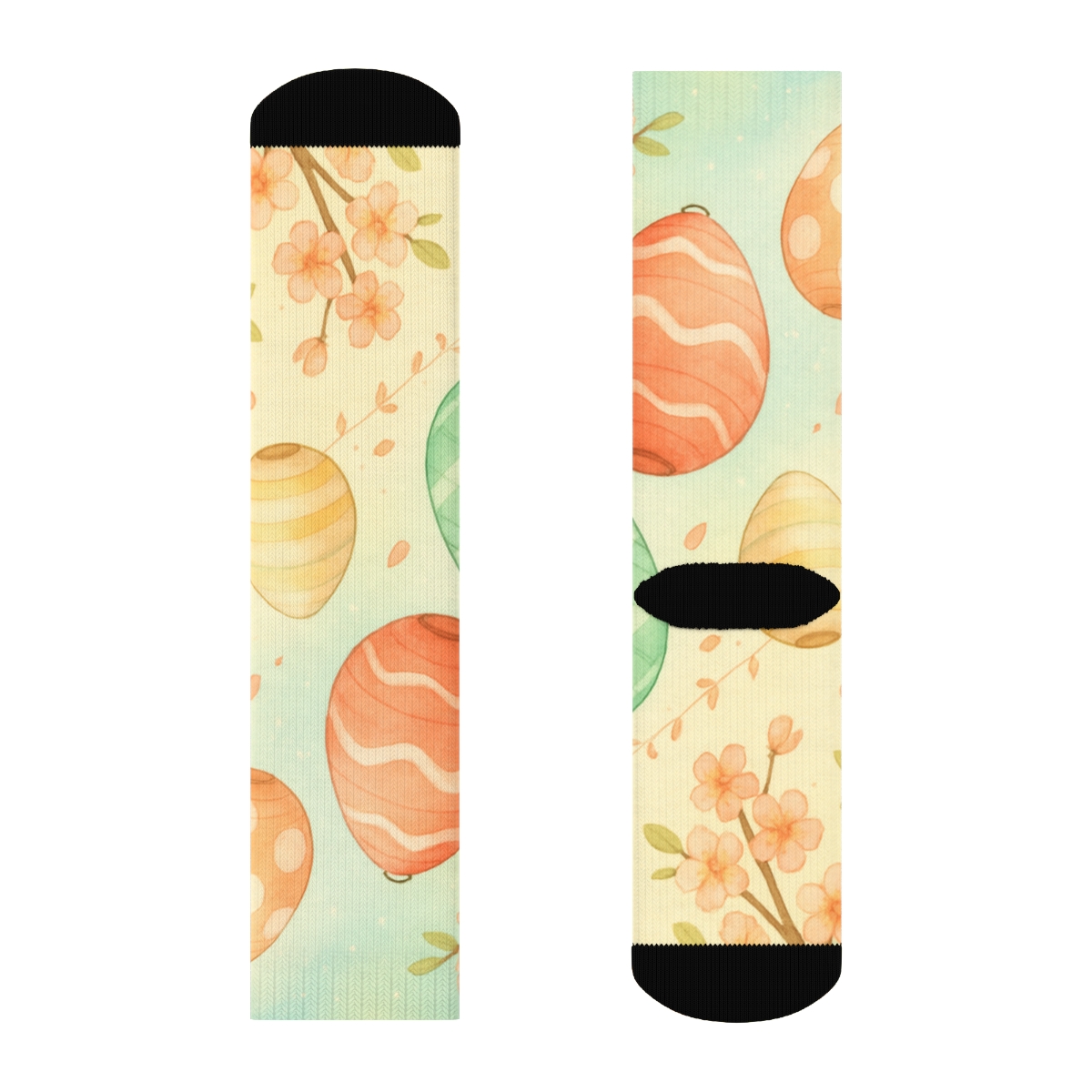 Spring Lantern Egg Bloom Parade sports performance socks