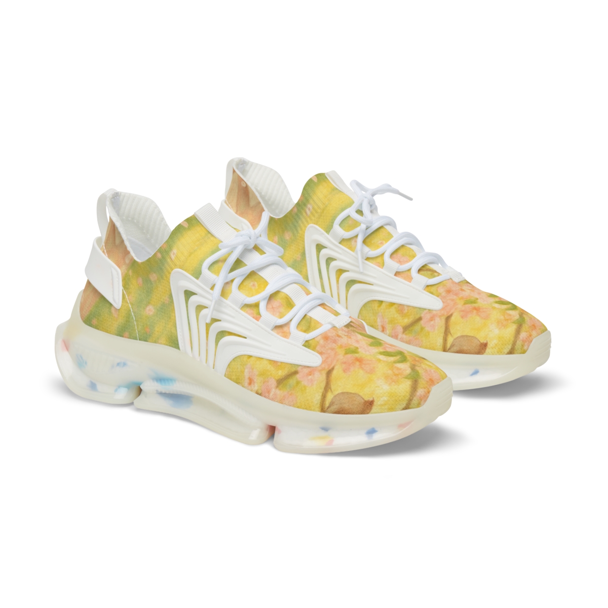 Spring Orchard Confetti comfortable running sneakers