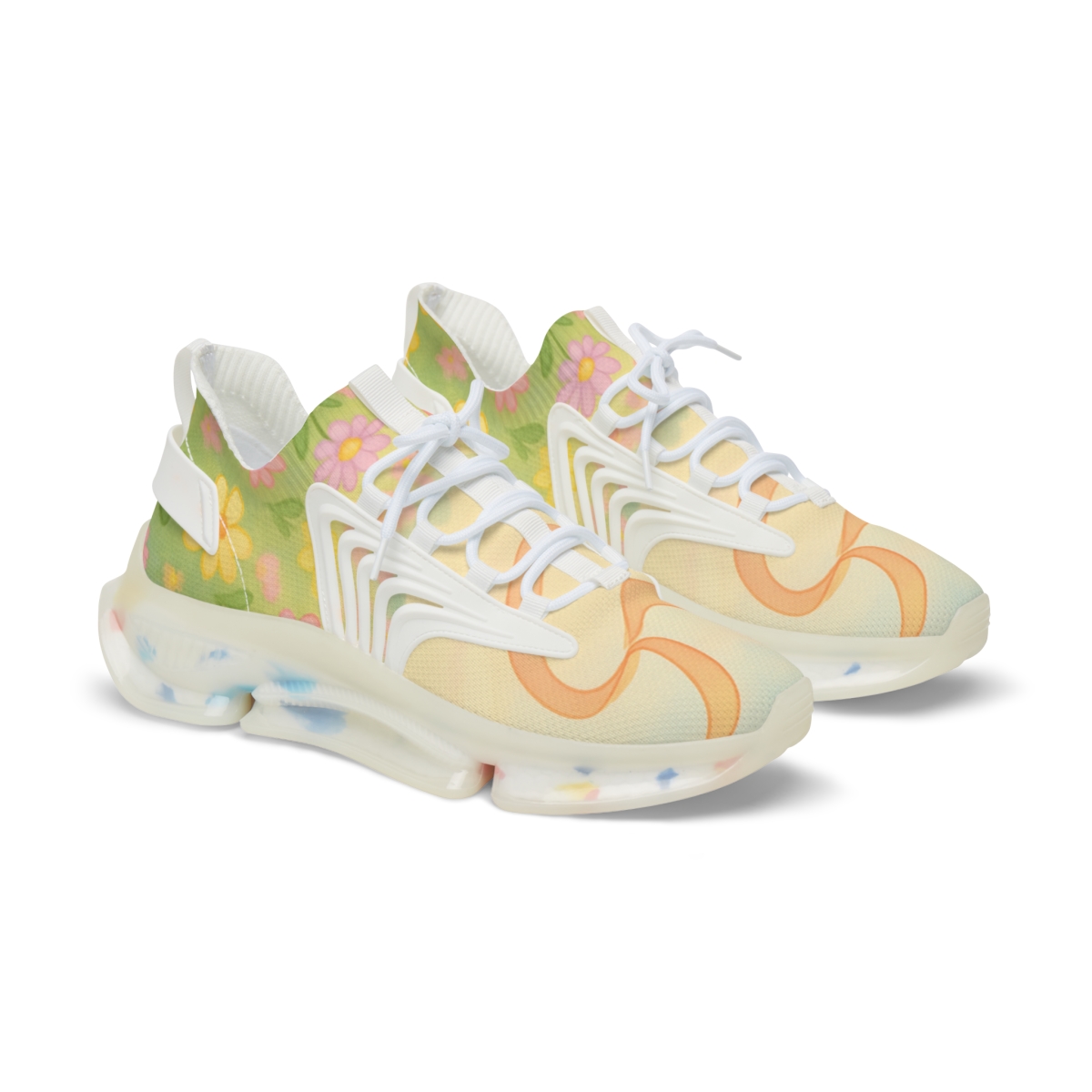 Spring Ribbon Meadow Celebration designer branded sneakers