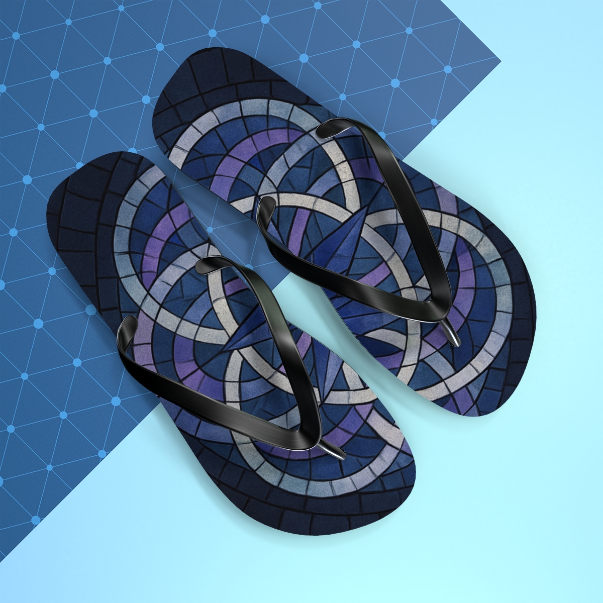 Celestial Harmony Flip Flops