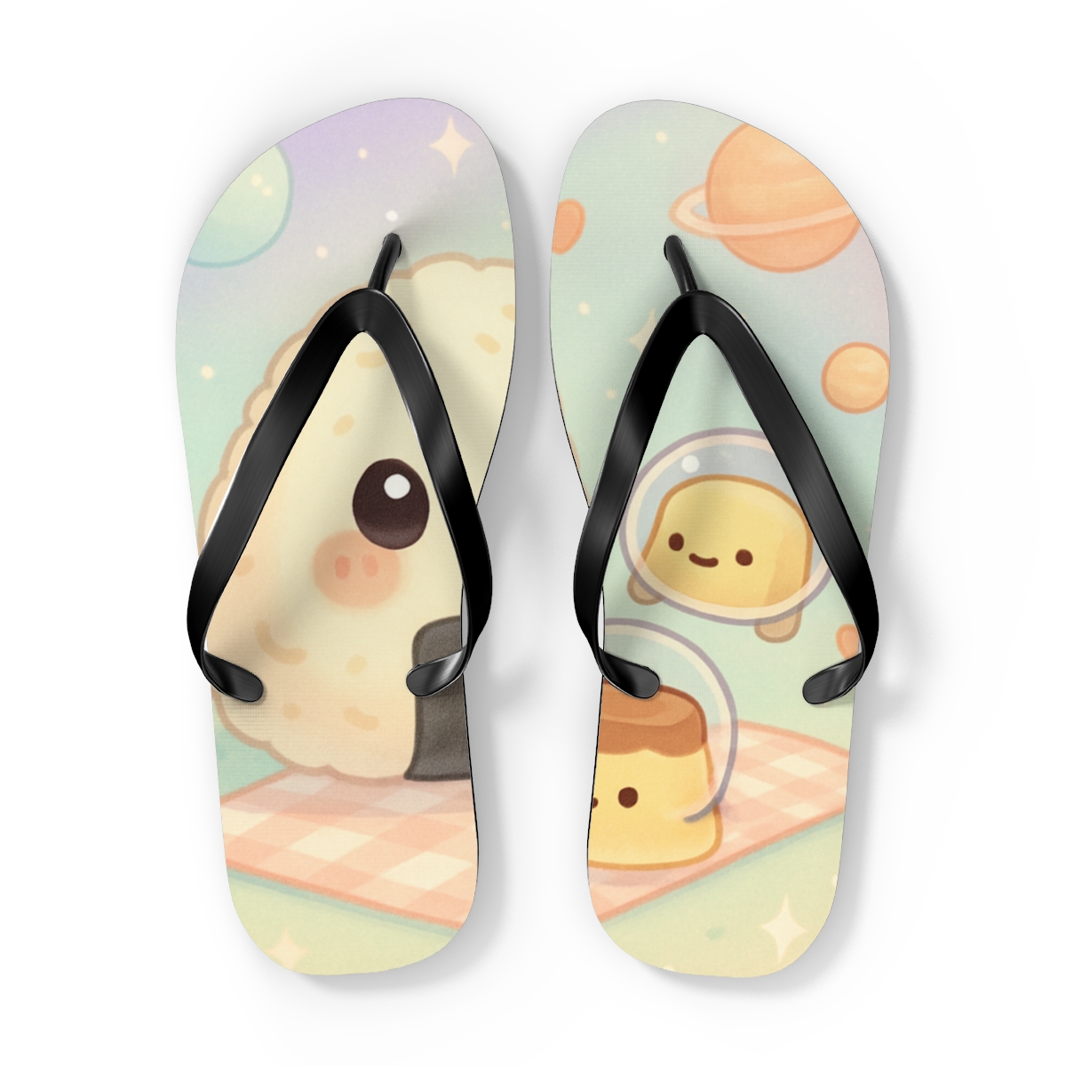 Starlight Bento Buddies stylish summer flip flops