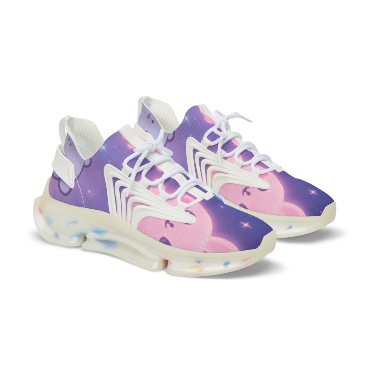 Starlight Bunny Constellation personalized athletic sneakers